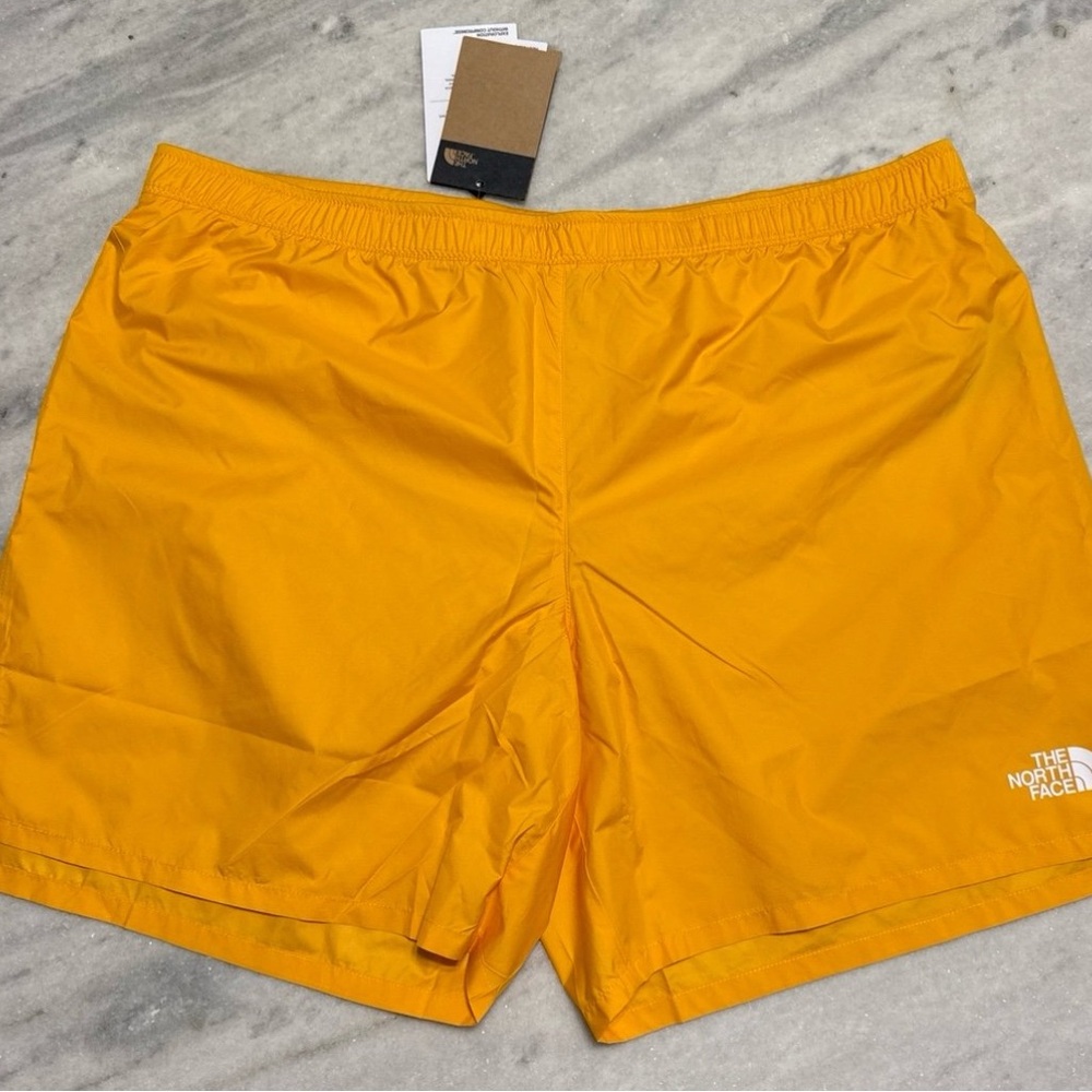 The North Face Yellow Shorts Limitless Shorts In Summit Gold Mens XXL